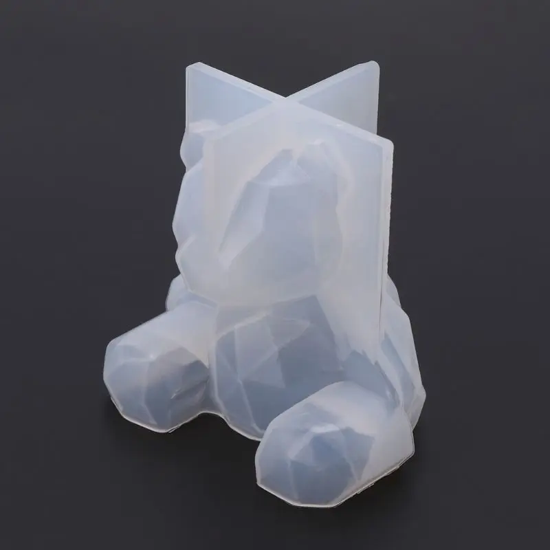 1 комплект силиконовая форма DIY Смола формовочный материал комплект Медведь Кролик кошка коготь модель эпоксидные формы ожерелье подвеска для изготовления ожерелья инструмент