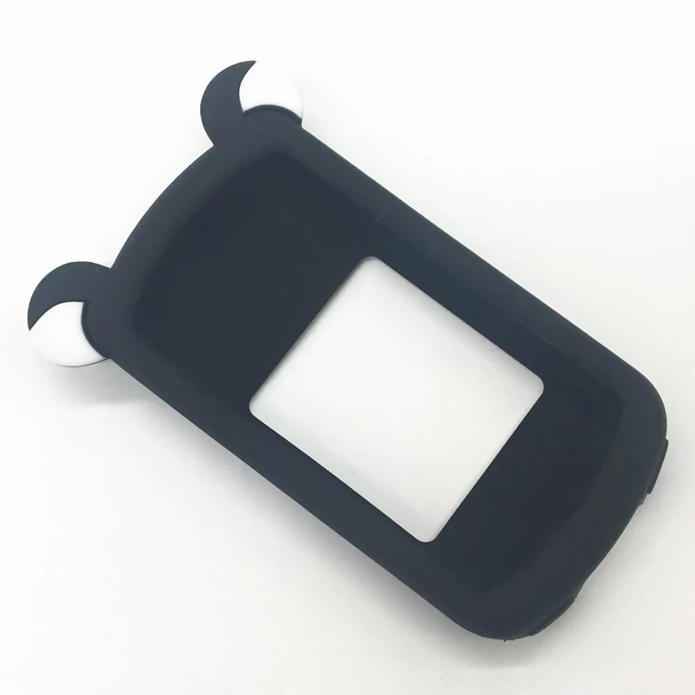 Универсальный гелевый Чехол для велосипеда и Защитная крышка для экрана для Garmin Edge 1030 компьютер gps качественный чехол для edge 1030 мультяшный чехол - Цвет: Black-bear ear type
