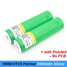 original 18650 VTC6 30amp for e cigarette rx200 flshlight 18650 with pointed rechargeable batteries for screwdrivers j10 original 18650 VTC6 30amp for e cigarette rx200 flshlight 18650 with pointed rechargeable batteries for screwdrivers j10