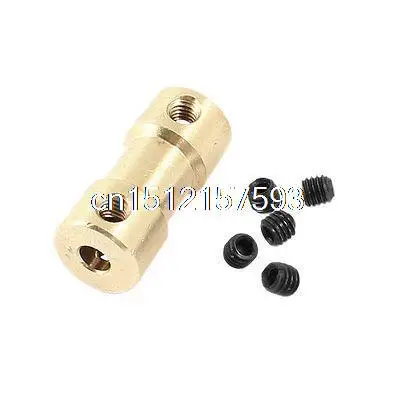 RC Airplane Helicopter Ship 3.17mm to 3.17mm Motor Shaft Coupling