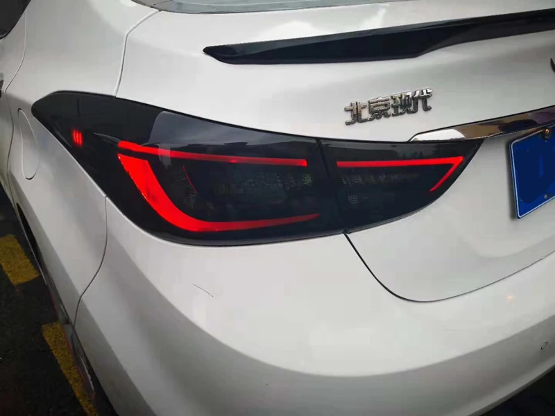 Светодиодный задний светильник в сборе для Hyundai Elantra задние лампы 2012 2017 фонарь