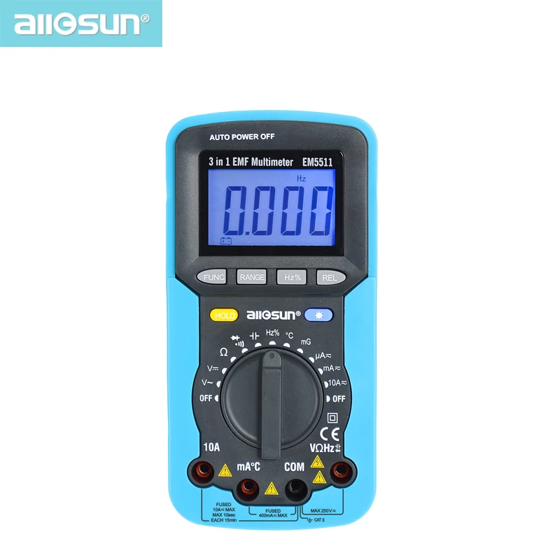 Buy ALL SUN 3in1 Digital Multimeter Voltmeter Ammeter