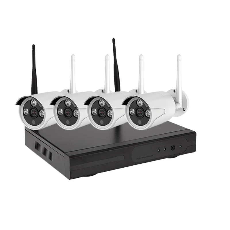 Новый 1080 P Беспроводной видеонаблюдения Системы Ночное видение IP Камера комплект