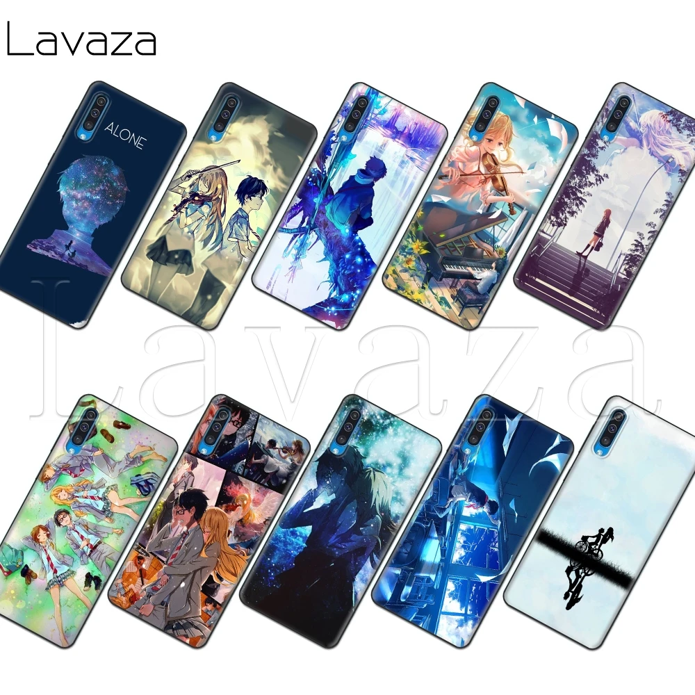 

Lavaza Your Lie in April Soft Silicone Case for Samsung Galaxy S6 S7 S8 S9 S10 S10e M10 M20 M30 Edge Plus