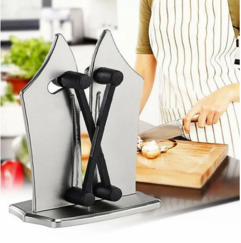 

Knife Sharpener Bavarian Edge Kitchen Knife Sharpener As Seen On TV Knife Sharpening Tools Support Dropshipping