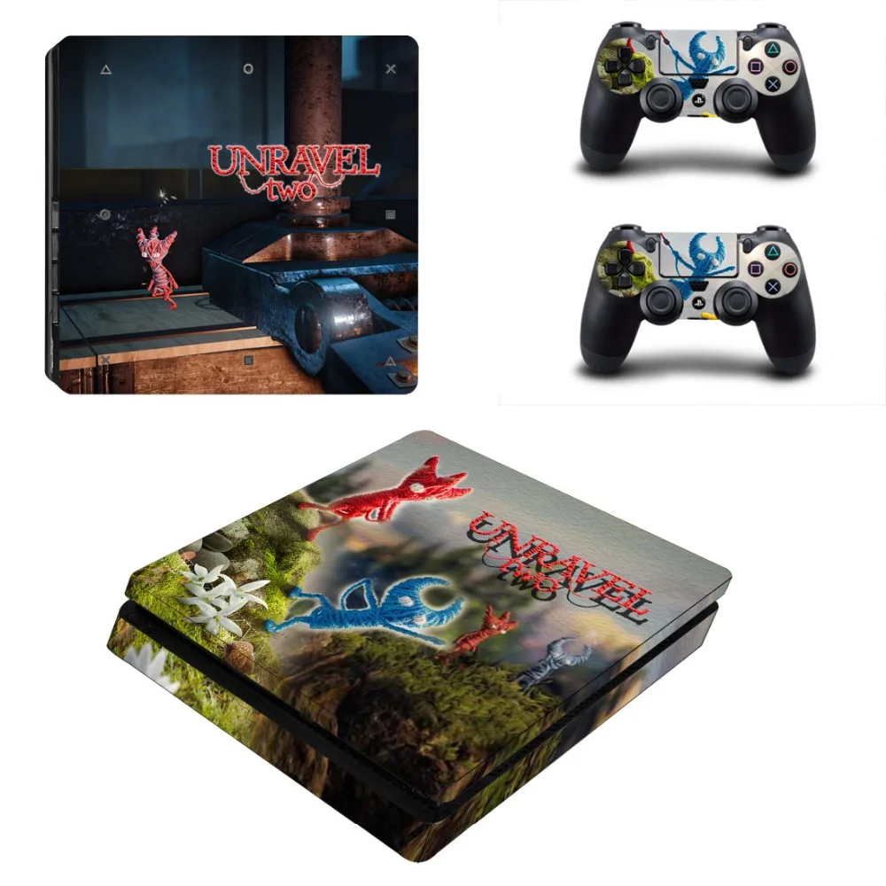 2018 Новое поступление PS4 тонкие наклейки для игровой кожи чехол Playstation 4 тонкий
