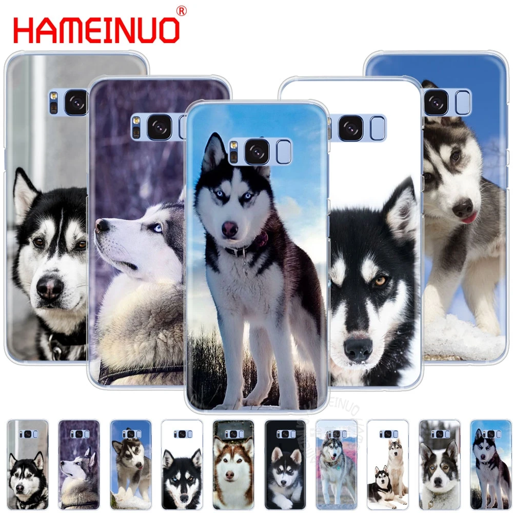 

HAMEINUO husky puppy dog cell phone case cover for Samsung Galaxy S9 S7 edge PLUS S8 S6 S5 S4 S3 MINI