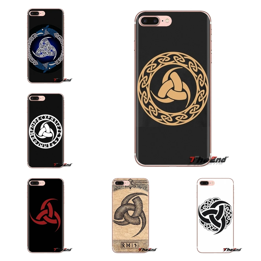 Viking warrior Triple Horn of Odin For Xiaomi Redmi 4A S2 Note 3 3S 4 4X 5 Plus 6 7 6A Pro Pocophone F1 Silicone Phone Skin Case |