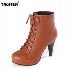 Women Ankle Boots High Heel Winter Fashion Botas Sexy Warm Fur Lady Boot Heels Footwear Shoes P1962 EUR Size 34-39