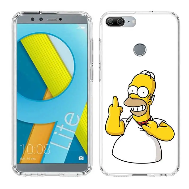 Homero Simpson Fundas силиконовый чехол для телефона Huawei Honor 20 Pro 10 9 lite 8X 8A 20i 8C 8S V20 Y5 Y6 Y7 Y9