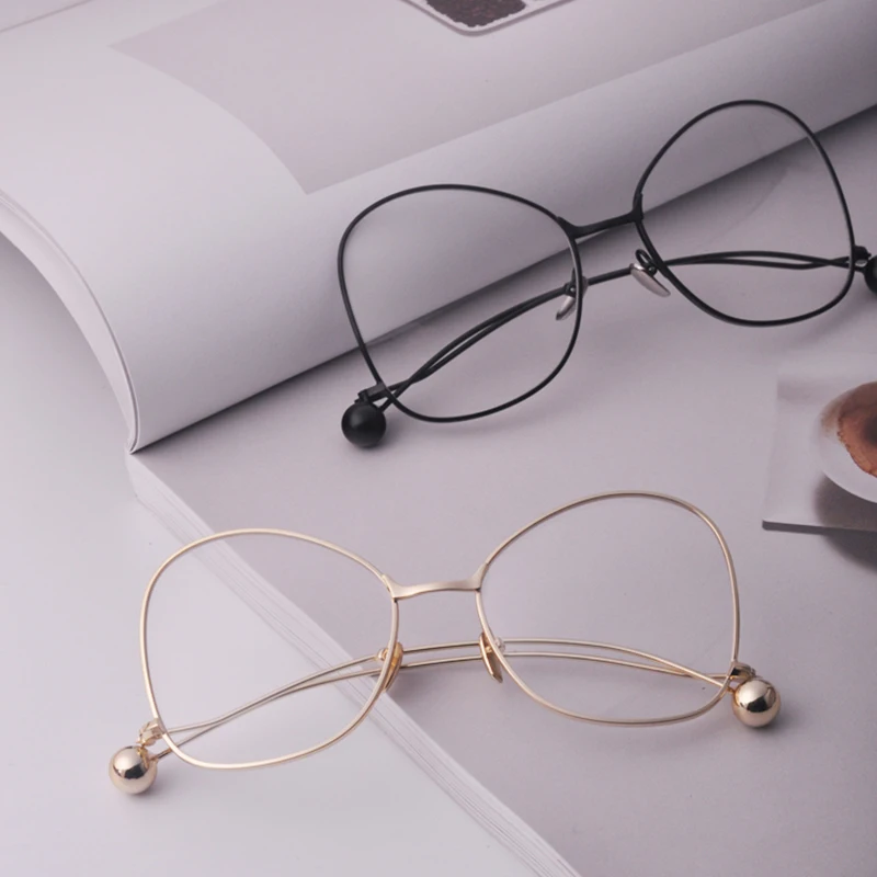 Детские оптические очки с круглой оправой в металлической оправе|frames eyewear|eyewear