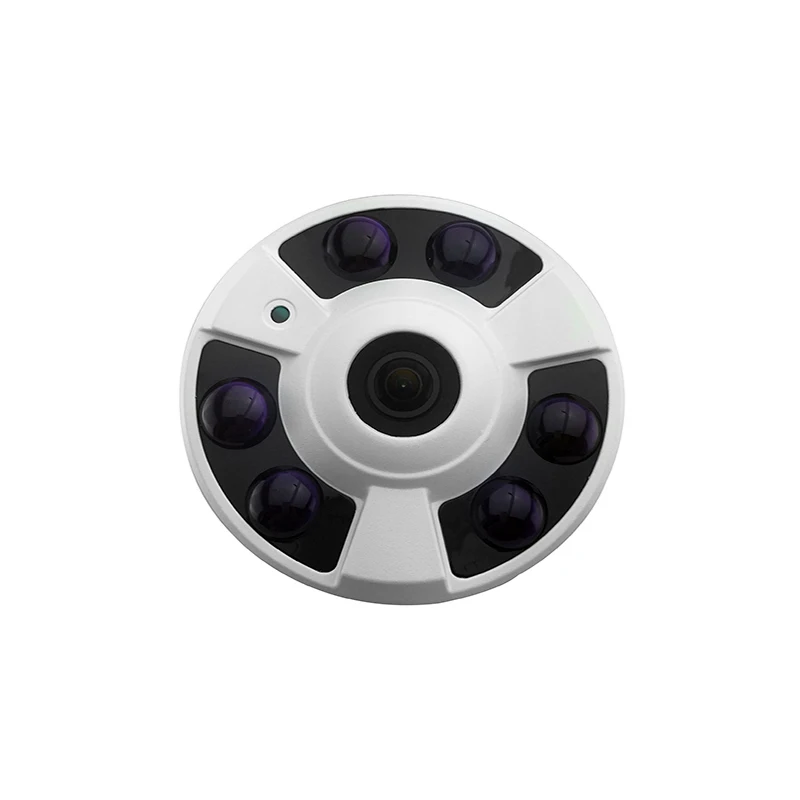 

HJT 720P 1.0MP HD fisheye wide angle Surveillance ip camera p2p onvif Indoor security cctv 6IR Night Vision support Remote View