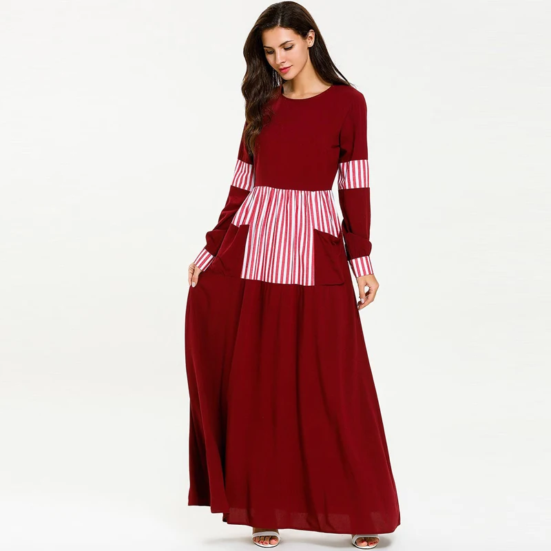 Абая Дубай мусульманское платье джилбаб для женщин Caftan кафтан эльбисе Рамадан