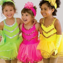 Многоцветная балетная юбка-пачка для детей, Милая юбка принцессы, платье для танцев, оригинальная Женская одежда для выступлений костюмы