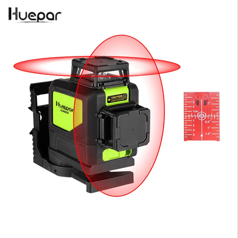 

3D Laser Level Meter 8 Lines 360 Degrees Self Leveling Mini Portable Instrument Laser Beam dust splash proof free shipping