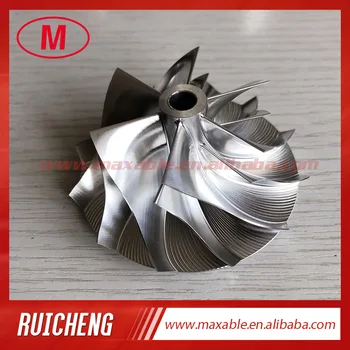 

RHC6 6+6 blades 51.19/70.00mm aluminum 2618/milling/billet compressor wheel for Hummer