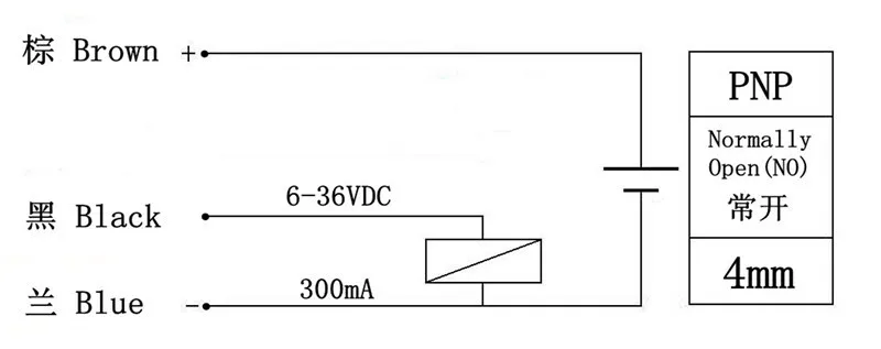 10 шт. LJ12A3-4-Z/индуктивный Сенсор обнаружения переключатель PNP DC6-36V