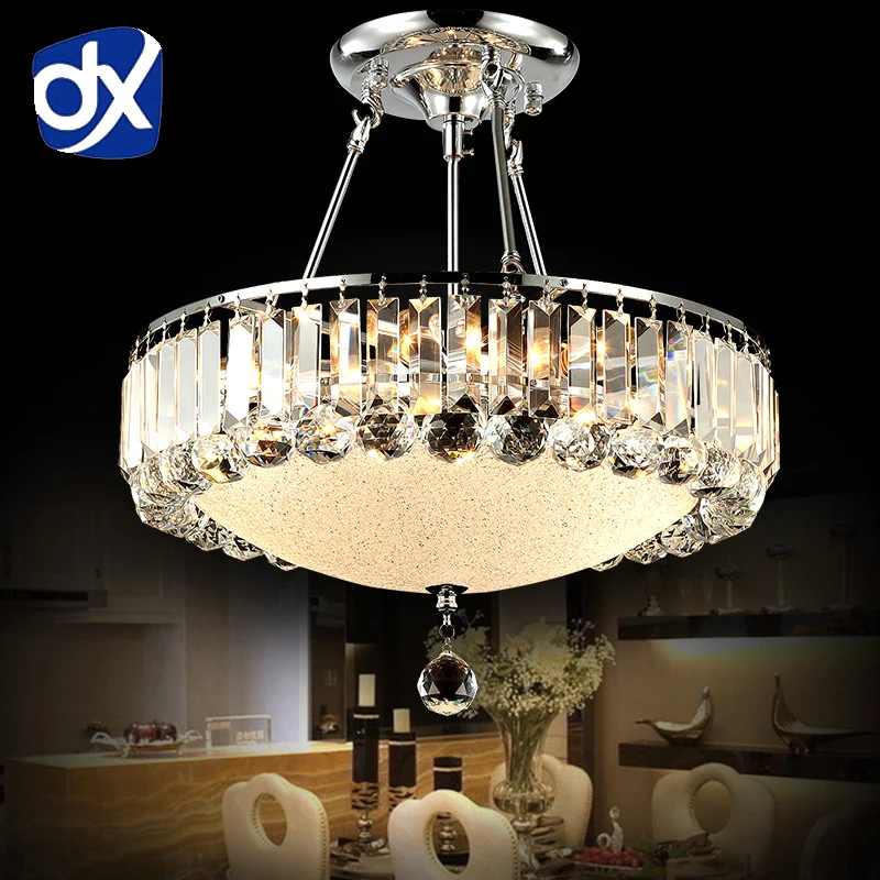 

Dinning Room Crystal Ceiling Light Plafoniere Lampare Techo Salon Light For Home Bedroom Ceiling Lamp