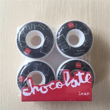 50mm-53mm 101A USA chocolate skateboard wheels made by High density PU 4 Wheels for Skate Trucks Parts to set up for the board