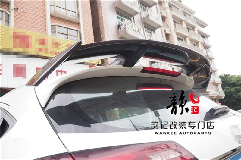Авто спойлер для Honda Odyssey Elysion 2015 2016 2017 2018 углеродное волокно/ABS Спойлеры высокое