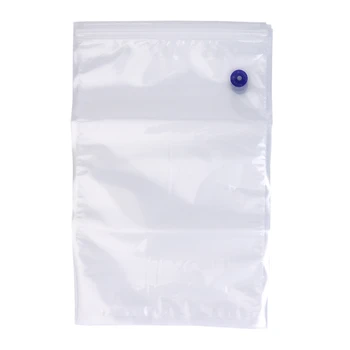 

5pcs Lot Reusable PE Vacuum Bag Food Storage Bags Zipper Fresh-keeping 26x40CM