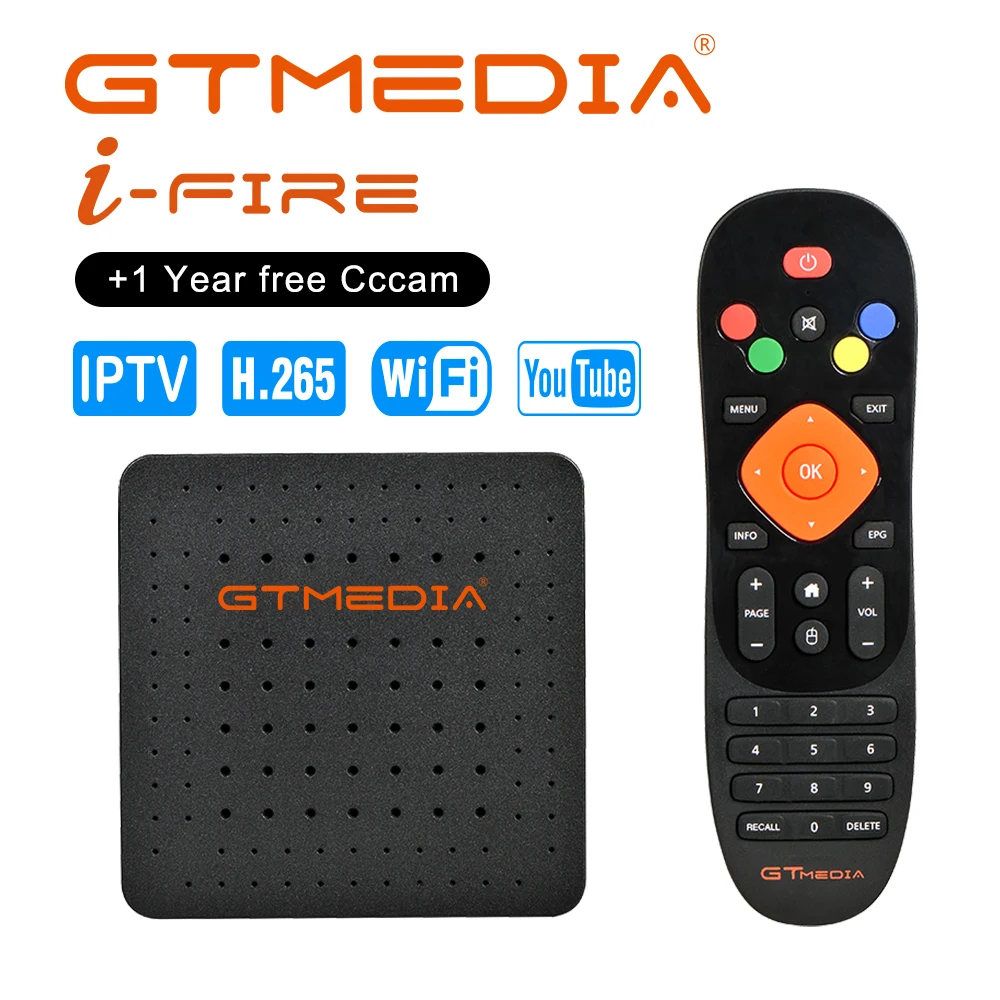 Новое поступление GTmedia IFIRE tv Box 4K HDR STB BOX Ultra HD wifi Xtream IP tv Stalker IP tv Youtube телеприставка медиаплеер интернет