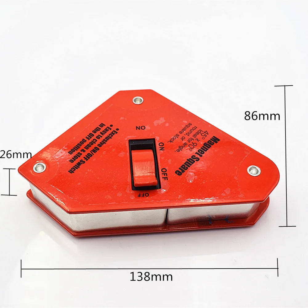 

1pcs Multi angle magnetic welding tool welding holder suction iron magnet Neodymium Magnetic Clamp 30BLS 13.6kg