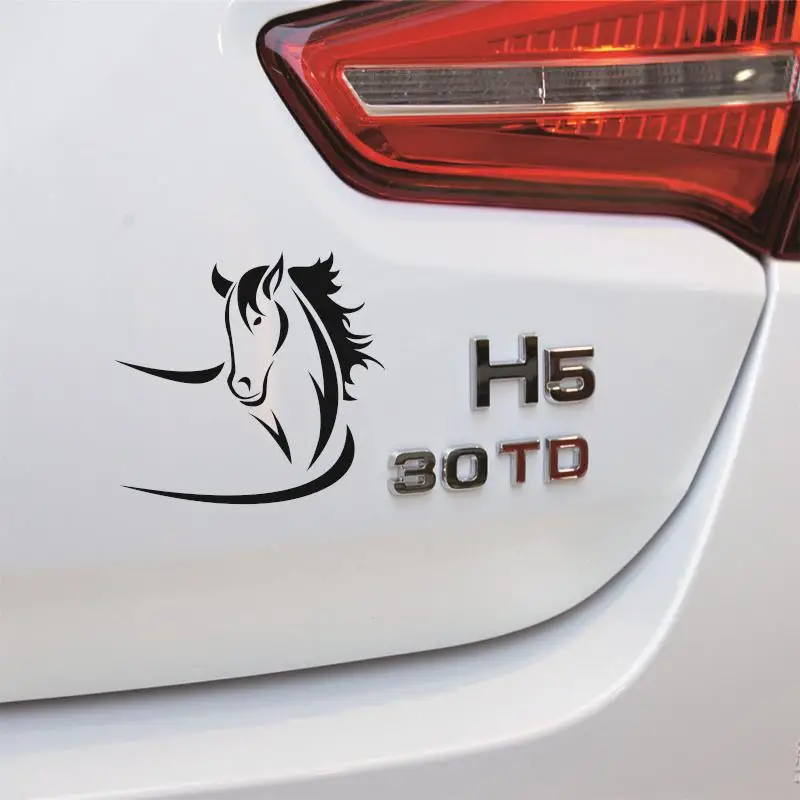 horse Sticker Logo Name horse Decal Posters Vinyl Wall Decals Pegatina Quadro Parede Decor Mural horse Sticker 12