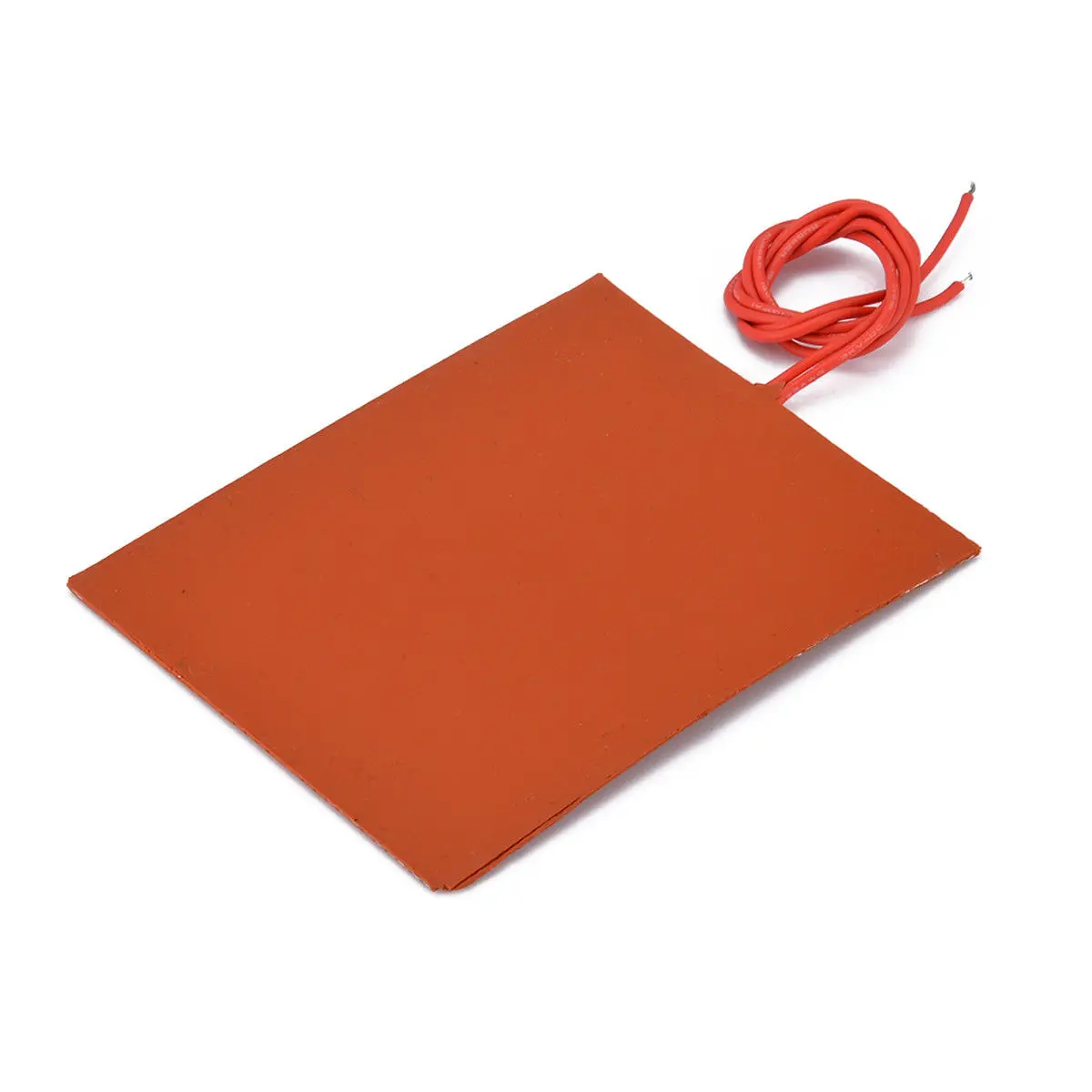 12V DC 80x100mm 20W Flexible étanche Silicone caoutchouc chauffage lit coussin chauffant pour imprimante 3D ► Photo 2/3