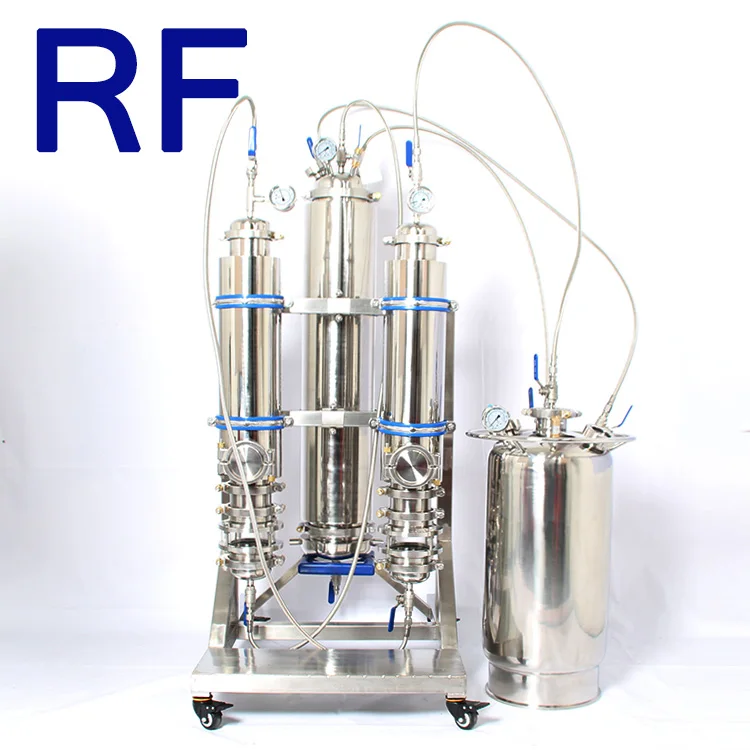 RF " крышка-зажим крышка с 1 шт. 1/4" MNPT, 1 шт. 1/" FNPT, 1,5" наконечник и 1 шт. смотровое стекло SS304 экстрактор запчасти