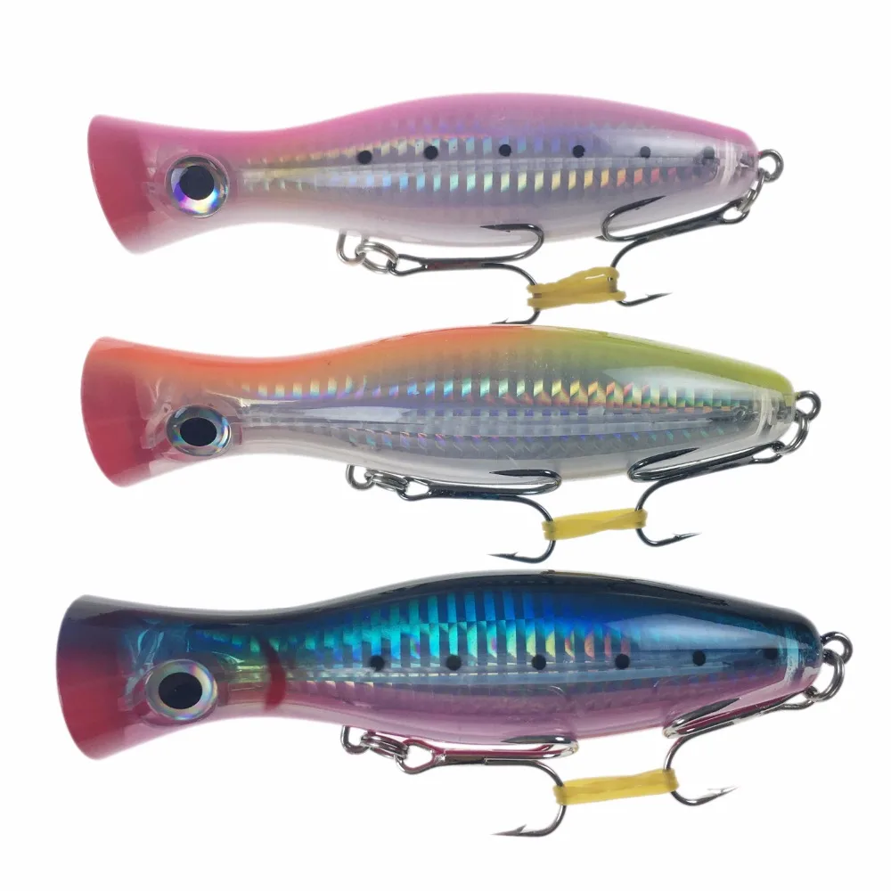 Buy 1 Pcs 4.4in 1.4oz Lures Pop Popper Lure Topwater