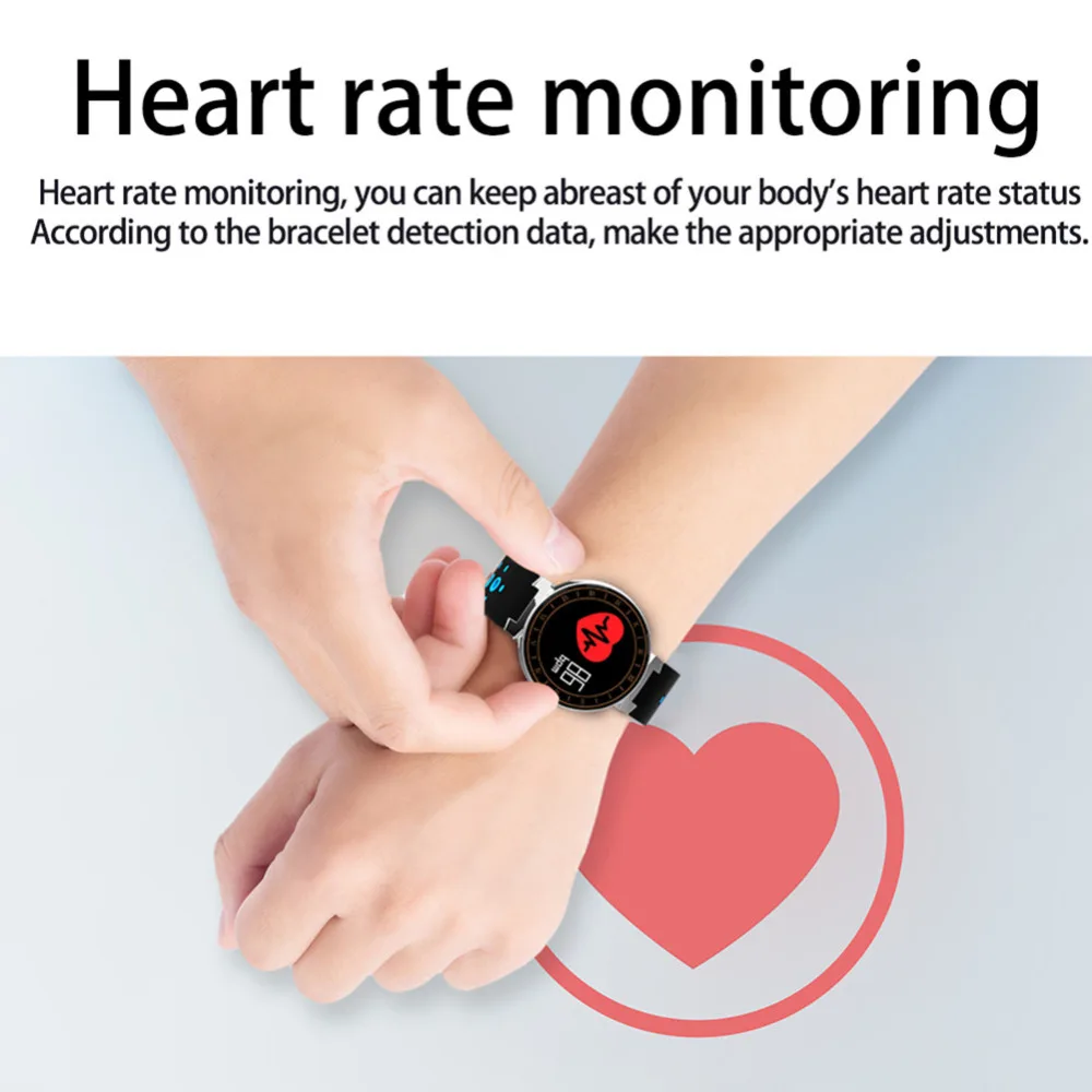 Beseneur L8 Smart Band Спорт браслет Фитнес крови Давление монитор сердечного ритма