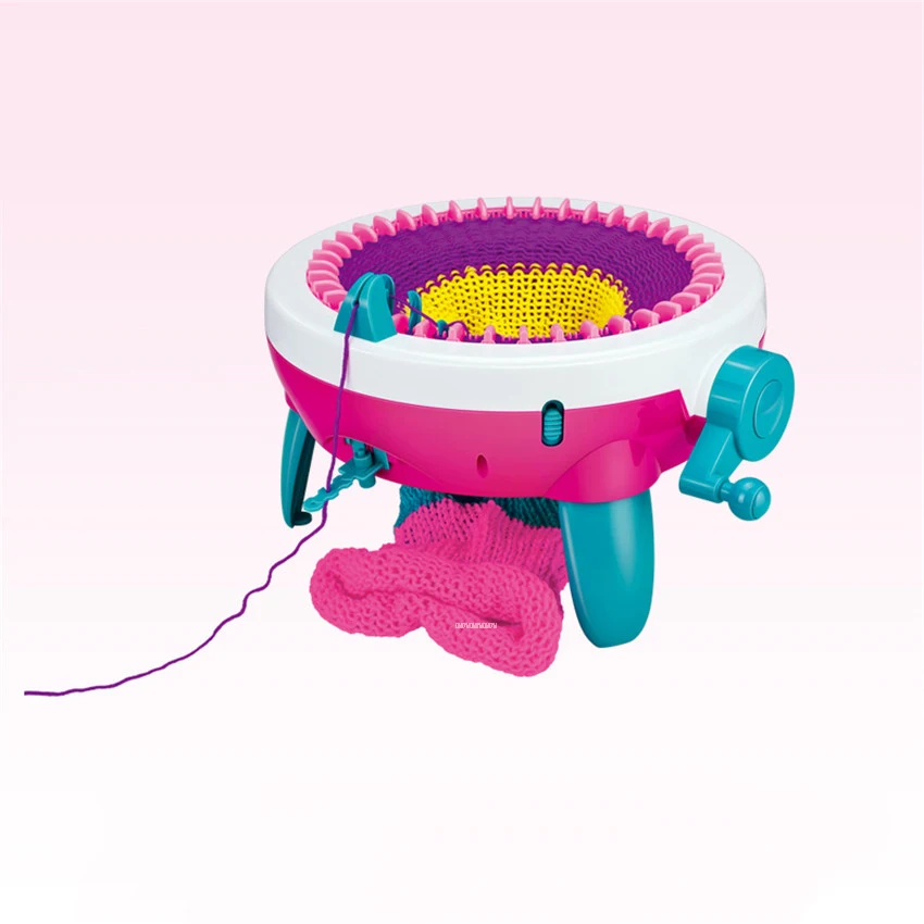 DIY ремесло 40 иглы детей вязальная машина для шарф шляпа ткацкий станок Развивающие игрушки Рождественский подарок для девочек