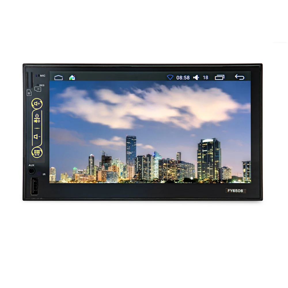 Discount Fy6506 7 inch Hd Android 6.0 2Din Car Stereo Radio Mp5 Player Gps Navigation Bluetooth 1