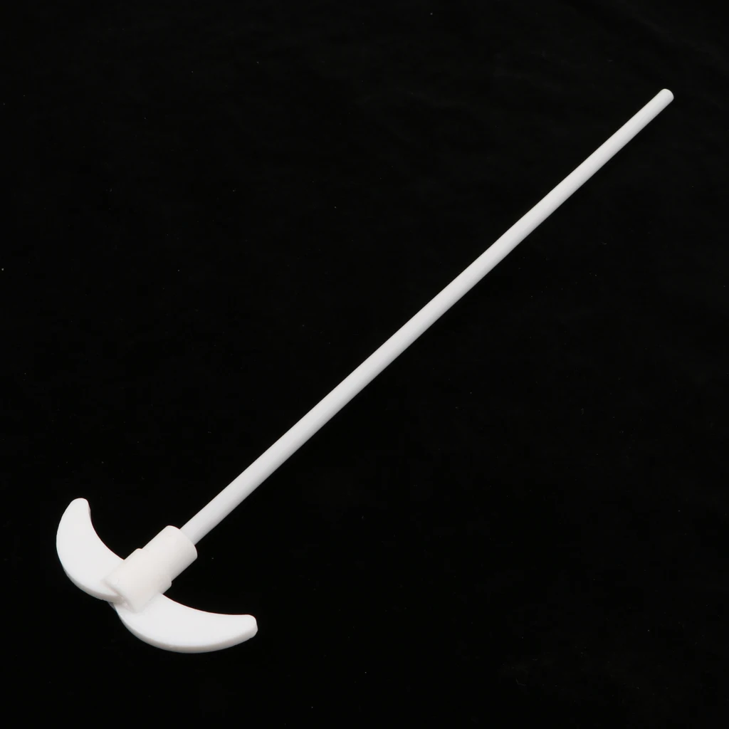 350*80mm Stirring Rod for Electric Overhead Stirrer Mixer Shaft w/ Paddle Laboratory Experiment Accs
