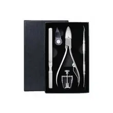 5 шт. щипчики для кутикулы кусачки пилочка для ногтей клипер для маникюра, нержавеющая сталь резак