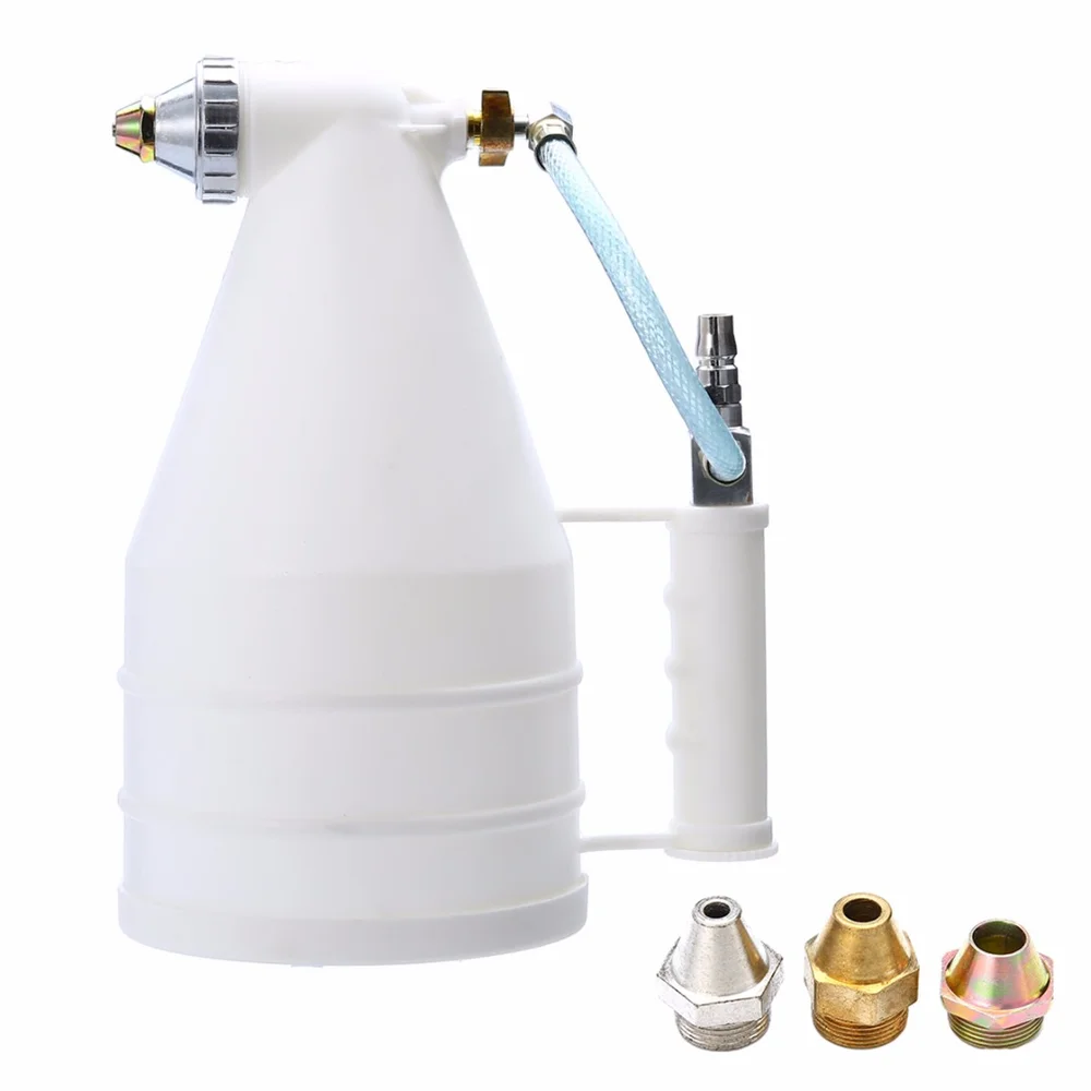 

3000CC Lime Air Sprayer Gun Cement Mortar Gravity Sprayer + 4 / 6 / 8mm Multifunctional Spray Nozzles New