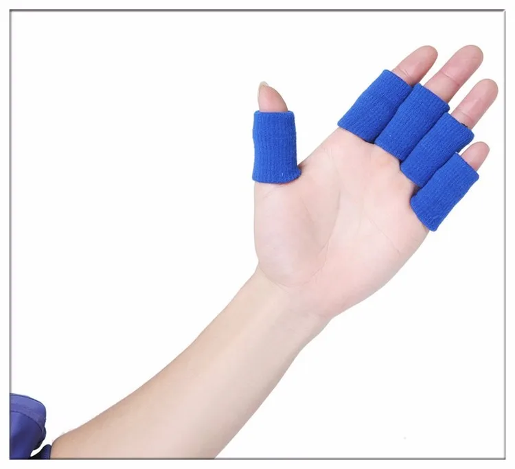 10 шт. протекторы для пальцев для баскетбола протектор баскетбол поддержка пальцев Половина пальцев перчатки баскетбольное оборудование
