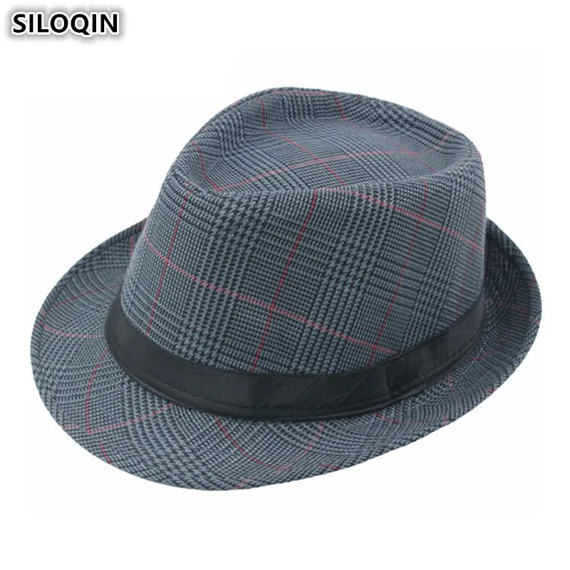 SILOQIN новые ретро плоские кепки для мужчин шляпа Федора модные джентльменские