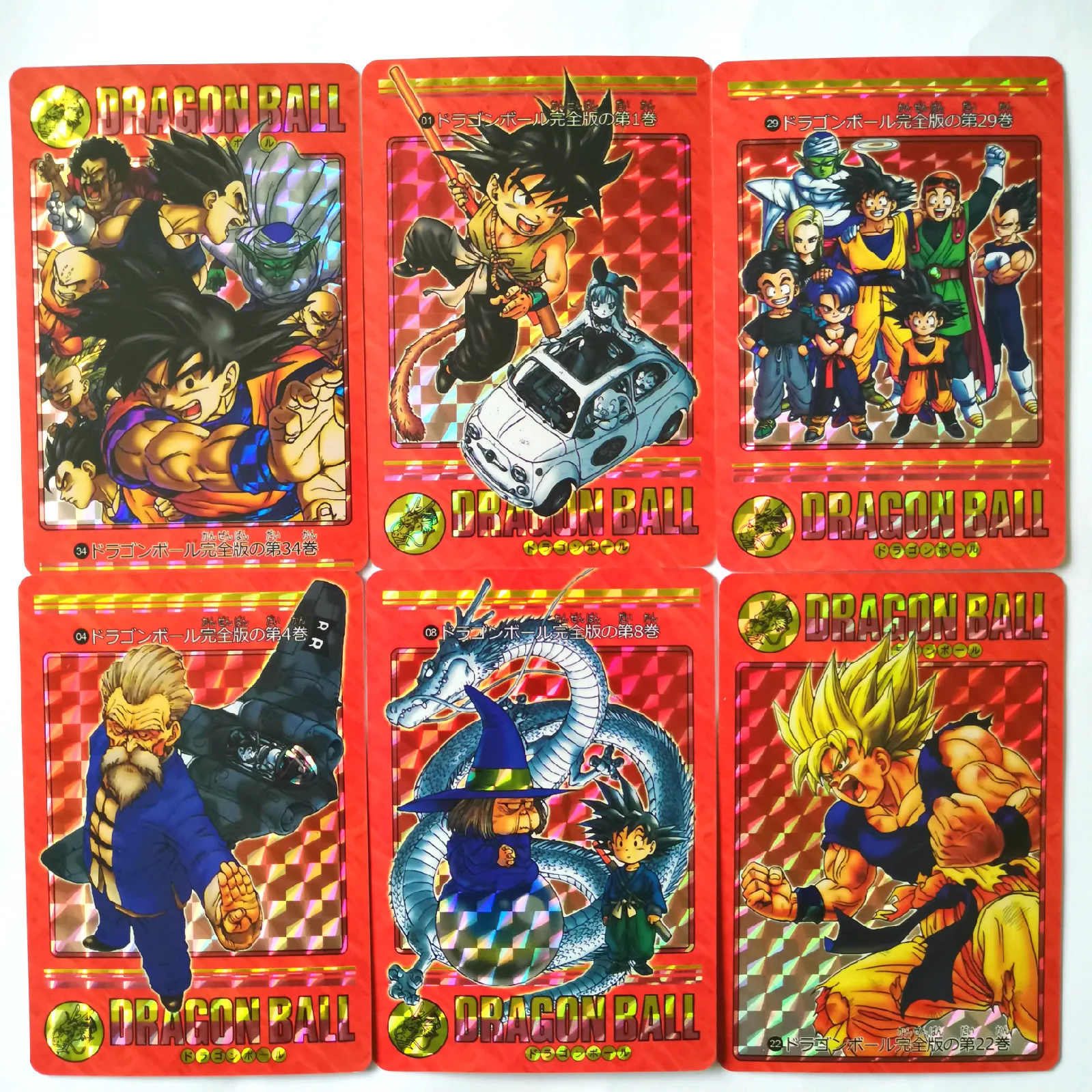 34 шт./компл. супер Dragon Ball-Z Fengyun Red Complete Edition герои битва карты Ультра инкт игрушки Goku игровая коллекция карт