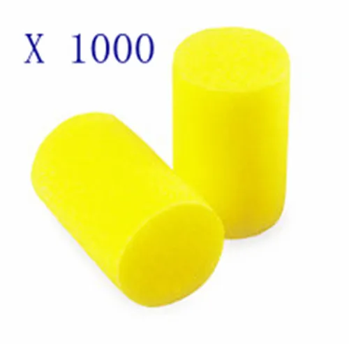 

[ Fly Eagle ]1000 X PCS EAR Classic Cylinder Foam Ear Plugs (FREE UK P&P) Yellow