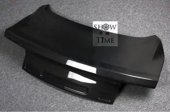 

Carbon Fiber Rear Trunk Tail Box Cover Trims For Ford Mustang 2015 2016 2017 2018 FAST By EMS