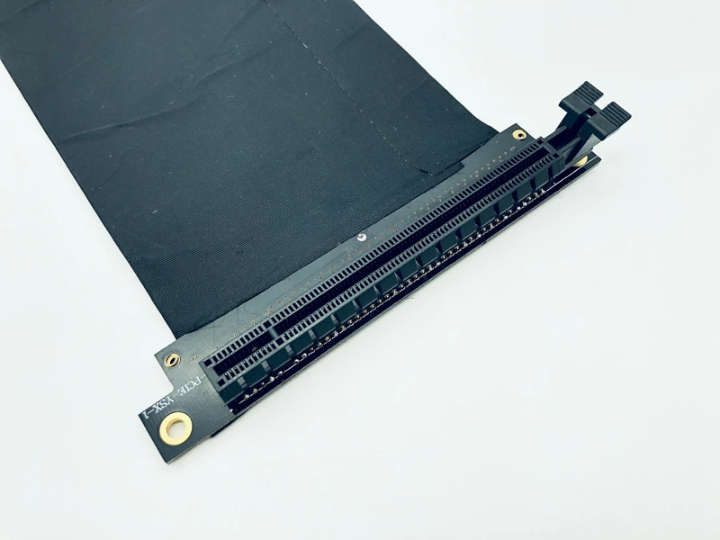 Видеокарта Riser PCI E x16 на вертикальный подъемный плоский кабель удлинитель для Alpha