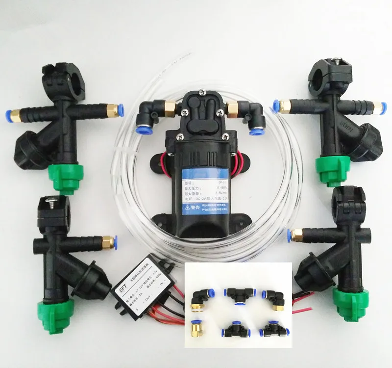 DIY Agricultural drone spray system accs nozzle,Water pump,Buck module,Pump governor, Adapter, Water pipes for 5L/10L/15L/20L