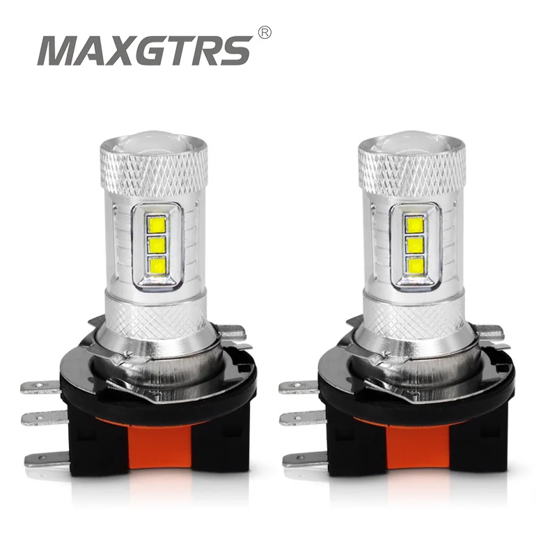 2X H15 CREE Chip LED 80 watt Auto Auto DRL Tagfahrlicht Nebel Lampe Ersatz Birne 6000-6500 karat Reinem Weiß/Rot/Gelb DC12-24V 2X H15 CREE Chip LED 80 watt Auto Auto DRL Tagfahrlicht Nebel Lampe Ersatz Birne 6000-6500 karat Reinem Weiß/Rot/Gelb DC12-24V