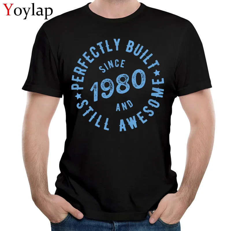  Mens T Shirts Printed On Print Short Sleeve Summer/Fall Tops Shirt Latest O Neck 100% Cotton Tee-Shirt Printed black