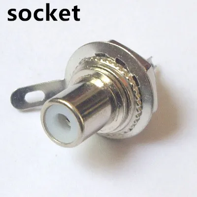 

free shipping!!! lithium electric bicycle charging plug,standard round charging port for battery box,ebike charing socket