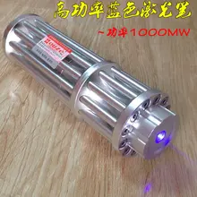High-power military blue laser pointers 100000mw 100W 447nm 450nm Burning match/pop balloon/Burn cigarettes+gift box+glasses