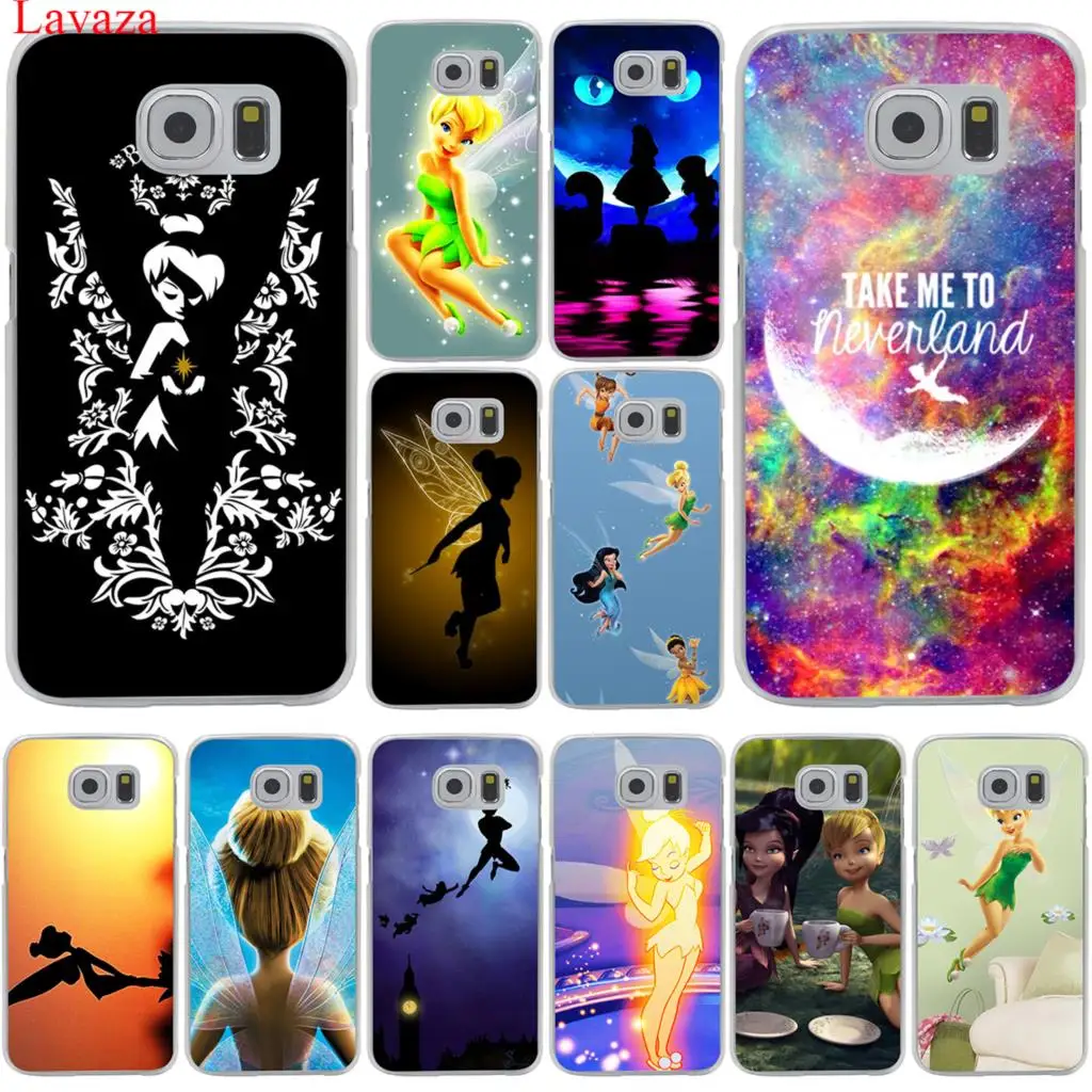 

Lavaza Tinkerbell Tinker Bell Hard Transparent Phone Case for Samsung Galaxy S10 E S10E S8 S9 Plus S6 S7 Edge Cover