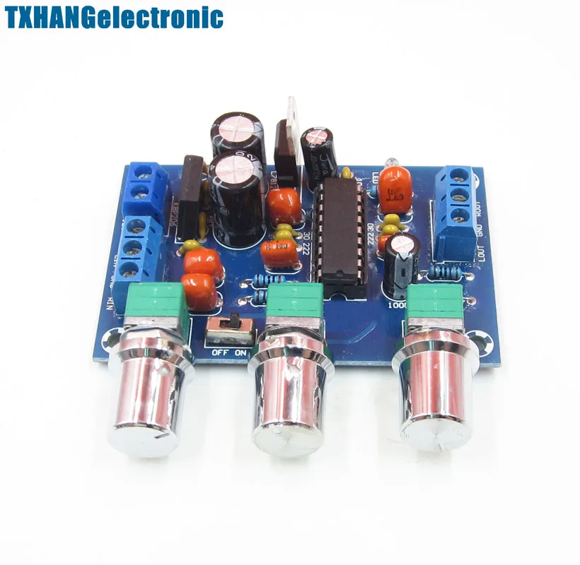 12V Preamplifier XR1075 BBE Sound Surround Effect Amplifier Preamp Board (3)